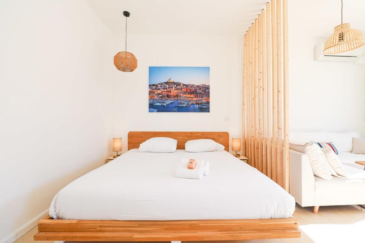 Appartamento Le Pytheas - Vue Vieux-Port Avec Terrasse Et Clim Marsiglia Esterno foto