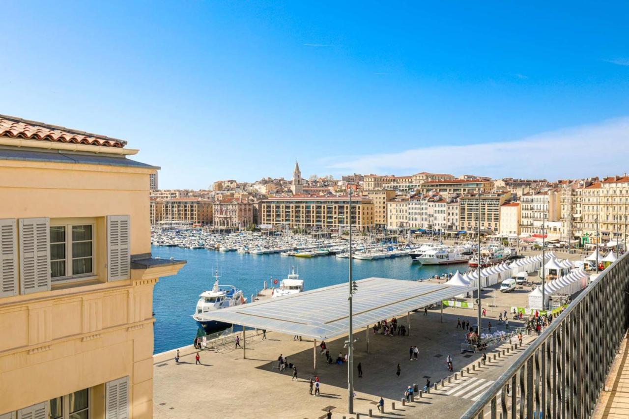 Appartamento Le Pytheas - Vue Vieux-Port Avec Terrasse Et Clim Marsiglia Esterno foto
