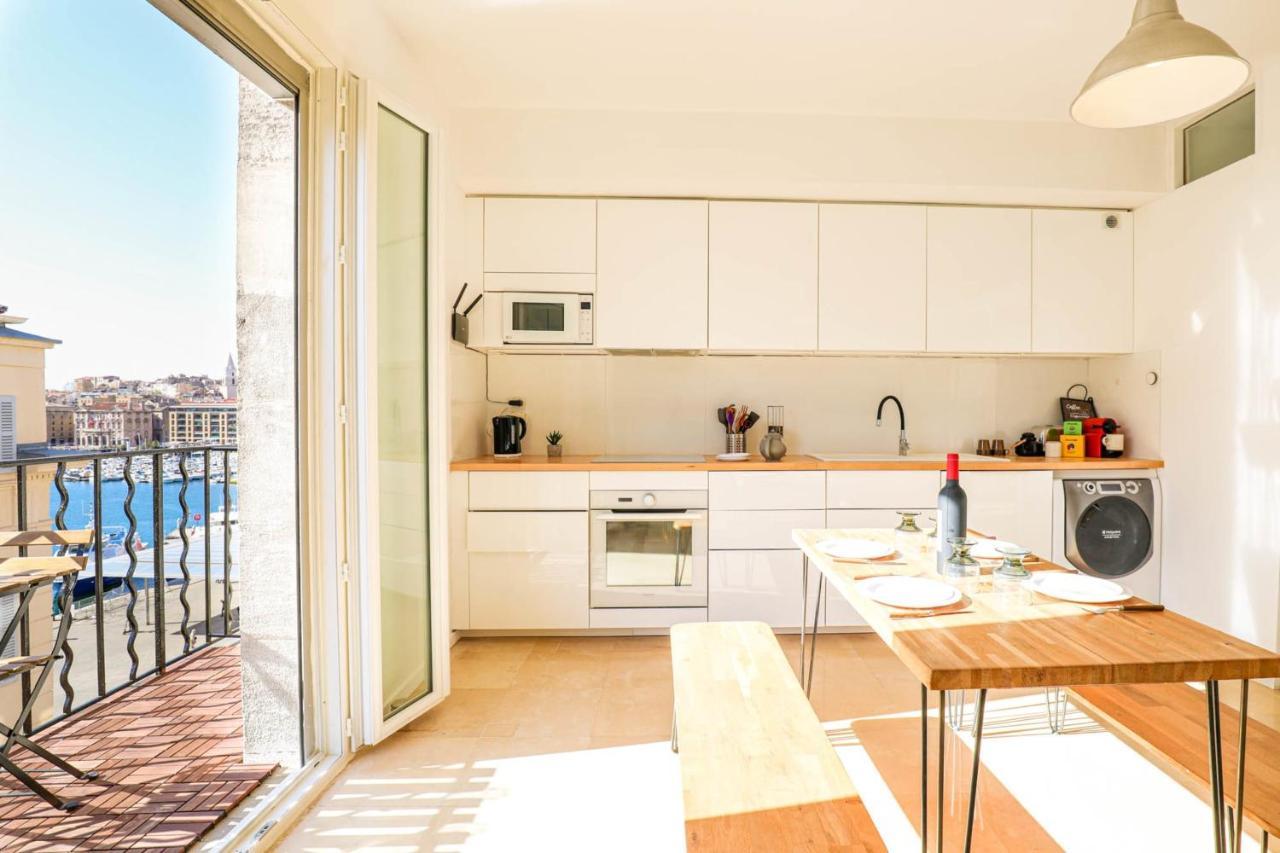 Appartamento Le Pytheas - Vue Vieux-Port Avec Terrasse Et Clim Marsiglia Esterno foto