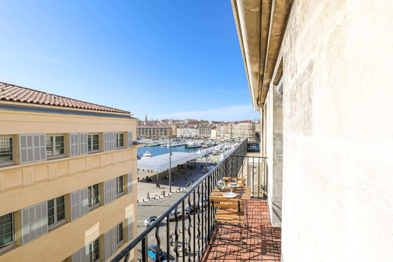 Appartamento Le Pytheas - Vue Vieux-Port Avec Terrasse Et Clim Marsiglia Esterno foto